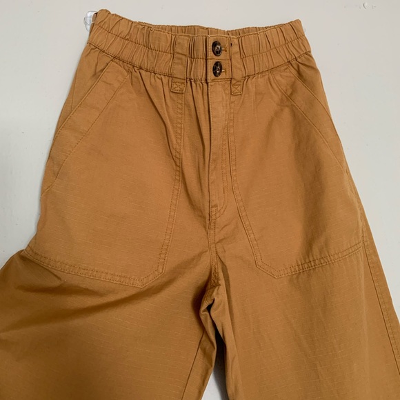 Madewell Ripstop Pull-On Straight Cargo Pants XS - Picture 6 of 7